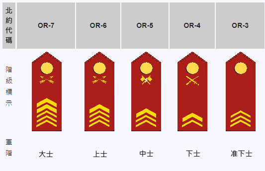 檔案:伊坦里卡-動員兵士官、士兵軍階列表.png