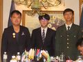 2023年8月，與TMA秘書長蔡易臻、華江斯坦首席執政官李文甄於大會之合照。